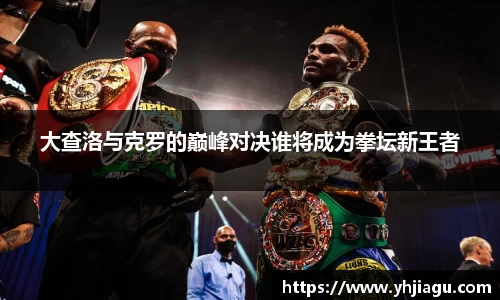 大查洛与克罗的巅峰对决谁将成为拳坛新王者